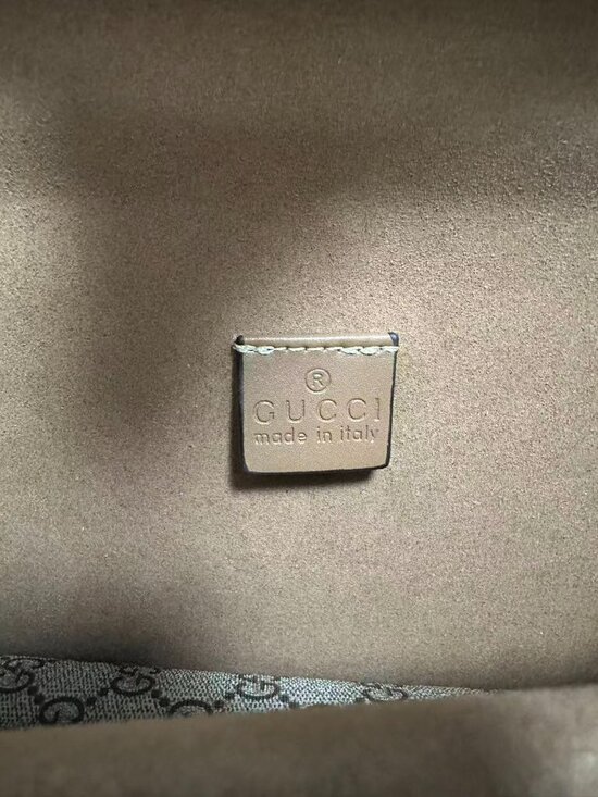 GG Supreme Monogram Mini Dionysus Top Handle Bag Taupe - Picture 7 of 7
